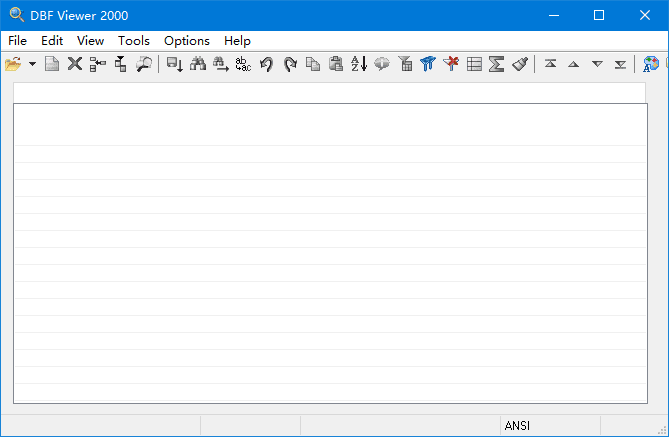 DBF Viewer 2000 v8.95 便携版｜轻量DBF数据库文件查看与编辑工具