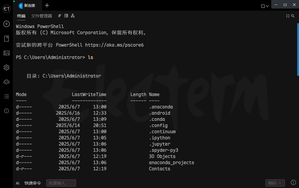 跨平台SSH桌面终端 | Electerm v3.15.186 中文绿色版