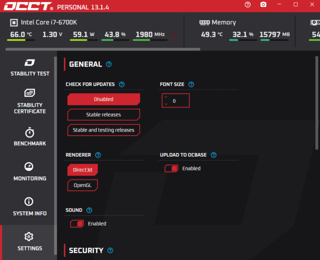 烤鸡测试软件 | OCCT电脑硬件测试 v17.0.14 便携版
